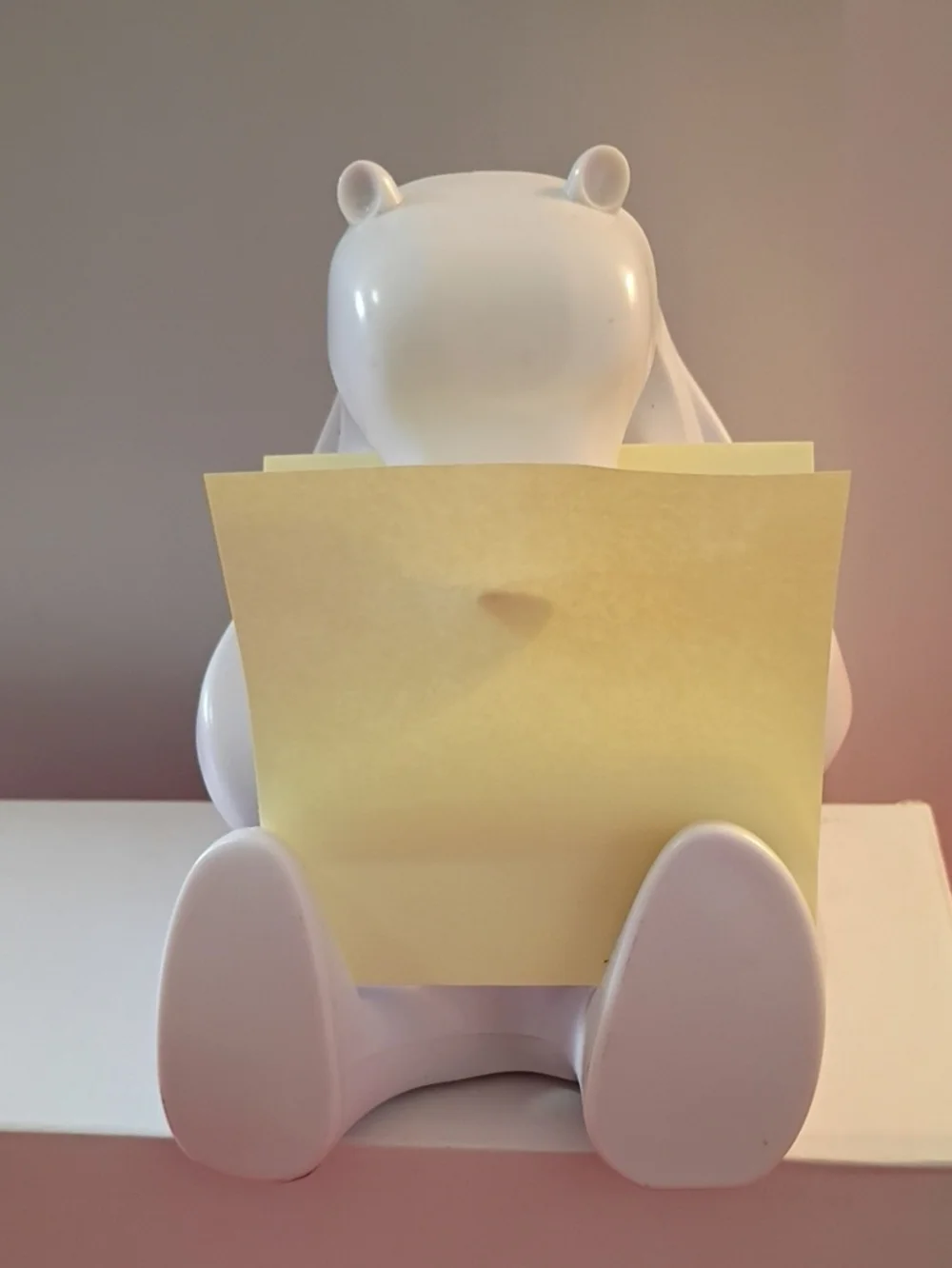 3M Post-it Pop-Up Notes Holder - White Polar Bear Accent Dispenser